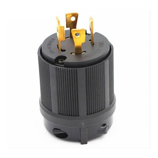 Tomada 4 Pinos Macho Plug Gerador 125/250v/450 30a Tomada 4 Pinos Macho Plug Gerador 125/250v/450 30a