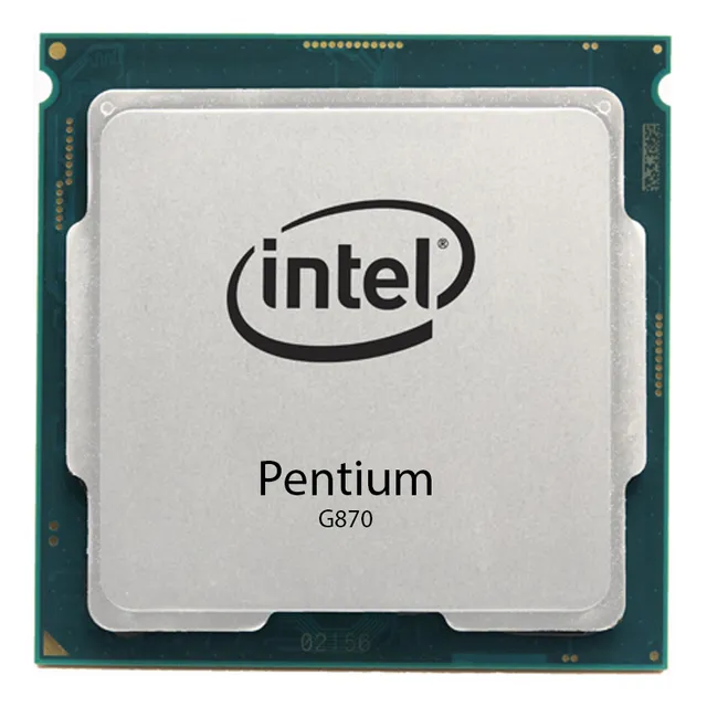 Procesador Intel Pentium G870 de doble núcleo de 3,1 GHz, LGA 1155