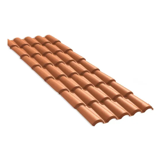 Telha Pvc Colonial Ecológica 5 Ondas 2,62m X0,86m Resistente