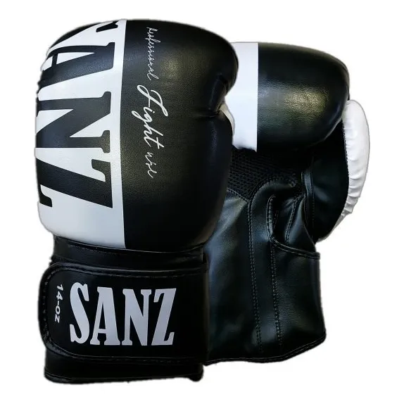 Guantes Boxeo Sanz 12/14/16oz Alta Calidad Entreno