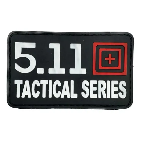 Parche Tactico 5.11 Pvc Velcro Autoadhesivo 