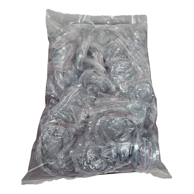 Fleje Abrazadera Amarre Metalico Tripoides Bolsa 200 Kits