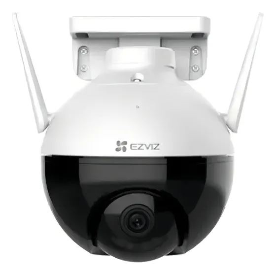 Cámara de seguridad Ezviz C8C 4mm con resolución 2MP visión nocturna incluida color blanco/negro