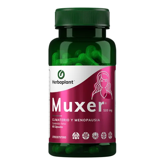 Muxer 500mg Climaterio Y Menopausia Herbaplant