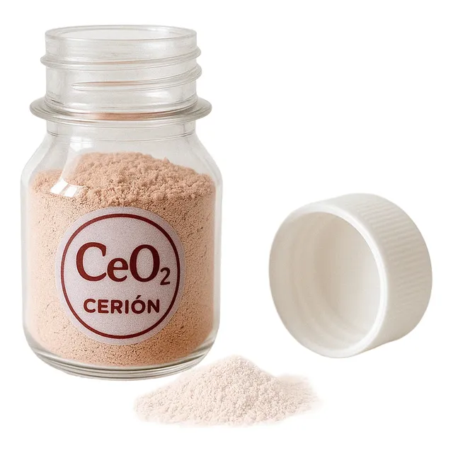 Oxido De Cerio 30g Pulir Rayones Vidrios Farolas