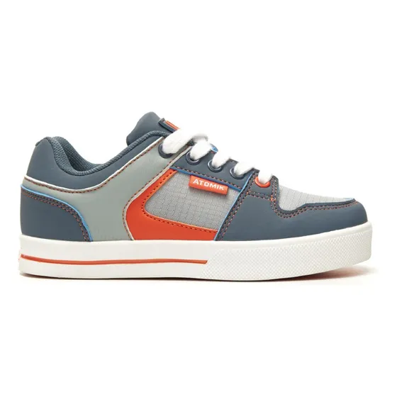Zapatillas Atomik Skater Surf Baja Cordones Niños Niñas 