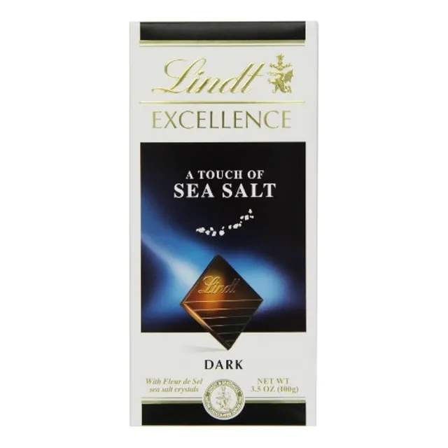 Chocolate Lindt Con Sal Barra