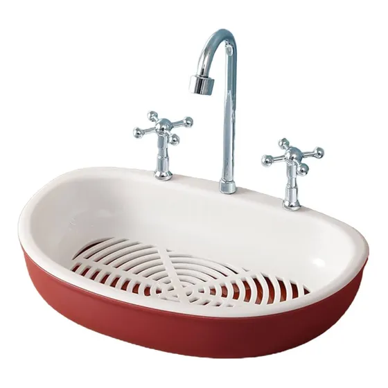 Jabonera Doble Cara En Forma De Grifo Cod Cf-mc8