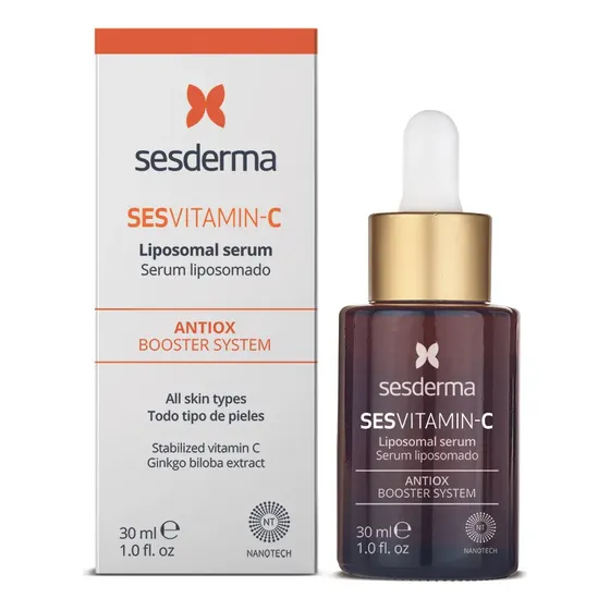 Serum Facial C vit Vitamina C 30ml Sesderma Todo tipo de piel Día Noche 30+