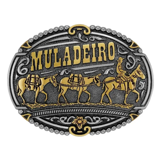Fivela Country Muladeiro - Tam M - 13389fe Nd