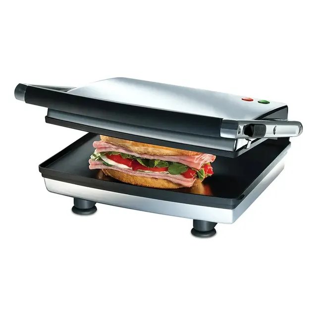 Plancha Panini Oster, De Superficie Plana, Ckstsm3884
