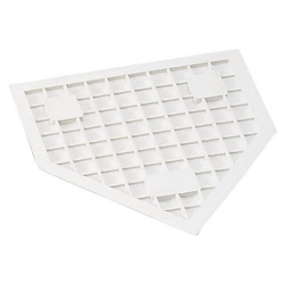 Plato De Casa De Goma Resistente, Color Blanco. Plato De Casa De Goma Resistente, Color Blanco.