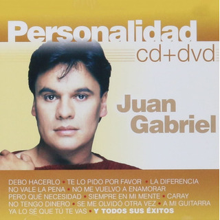 Juan Gabriel - Personalidad Cd+dvd Música Nuevo Juan Gabriel - Personalidad Cd+dvd Música Nuevo