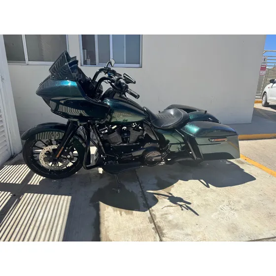 Road Glide Hard Candy Color Verdes Especial