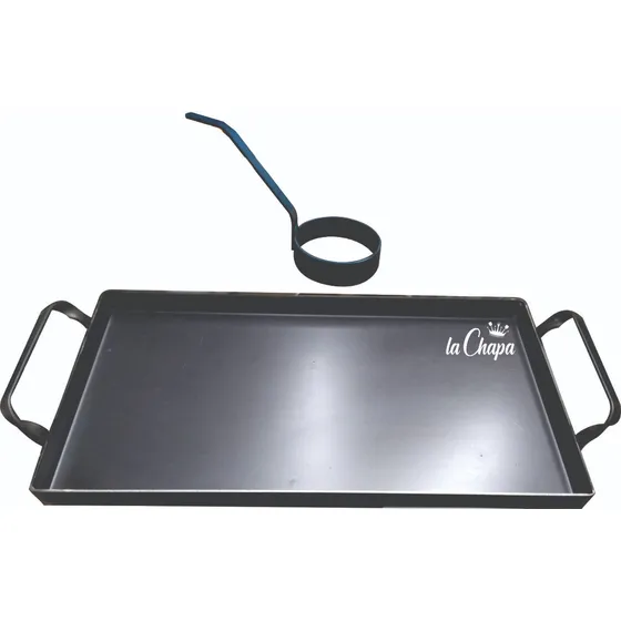 Plancha Chivitera Familiar + Molde Huevos Fritos | La Chapa 