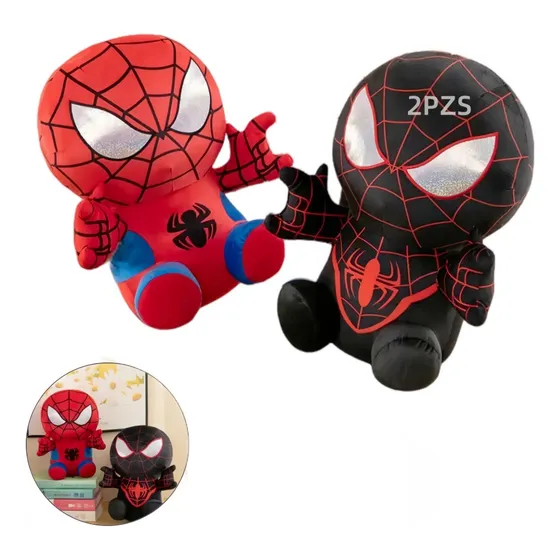 2pzs Miniso Peluche Mvl Spidirmen Modelo Stado 25 X 20 Cm