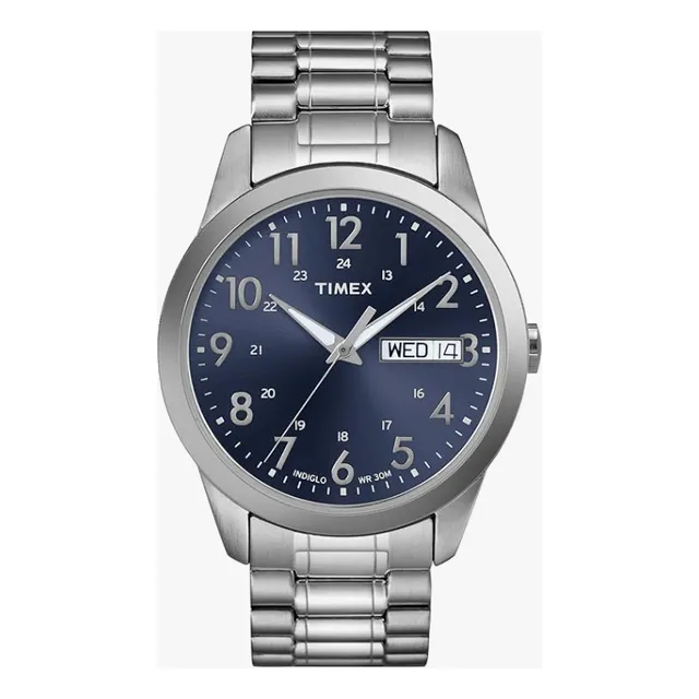 Reloj Timex South Street Sport 36mm Azul Indiglo Acero