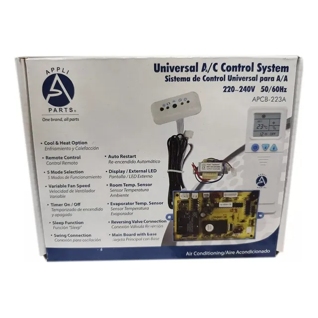 Tarjeta Universal Mini Split 220v Con Motor Pg Hall