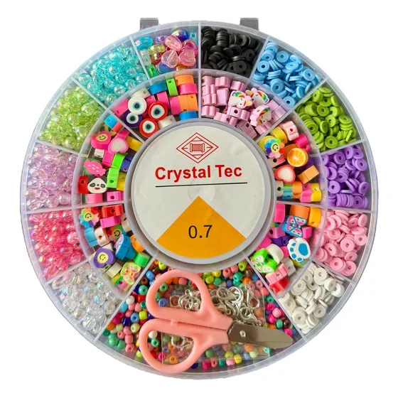 Caja Para Armar Pulseras Kit De Bijouterie N13 Fimo / M11