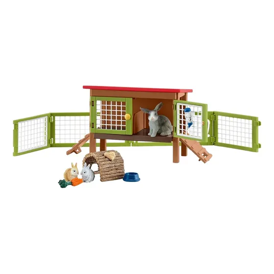 Figura Conejera 16pcs Schleich 42420 Febo