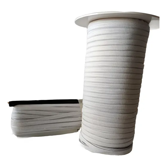 Elastico De Embutir 7 Mm Blanco ( Ideal Barbijos Y Mascaras)