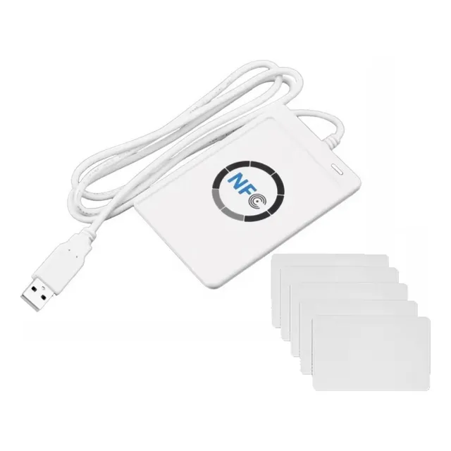Lector De Tarjetas Inteligentes Rfid Ic Acr122u, Duplicador+