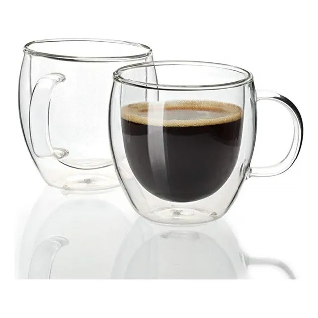 Vaso Doble Fondo - Café - Te - Chocolate - Capacidad 250 Ml