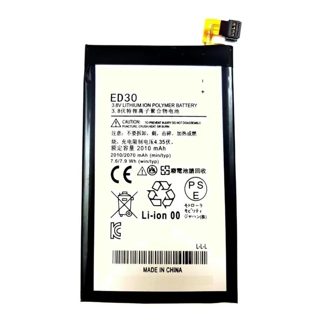 Bateira Para Moto G1/g2 Ed30 2070mah Nova Com Nf