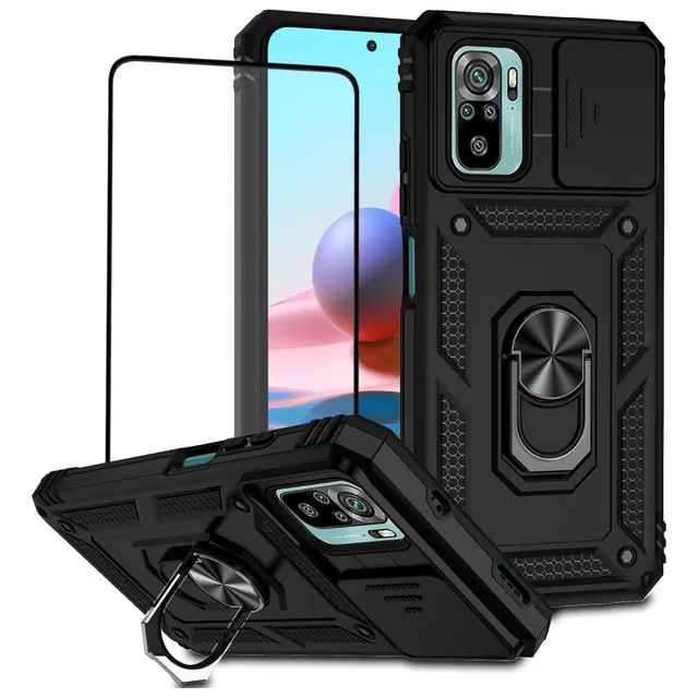 Funda Para Xiaomi Redmi + Mica De Cristal Templado Protector