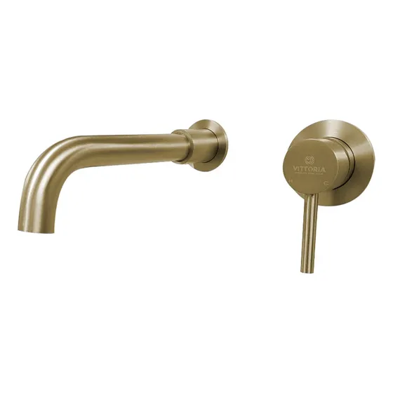 Grifería Para Baño Dorado Vittoria, Bf8015g Acero Inoxidable