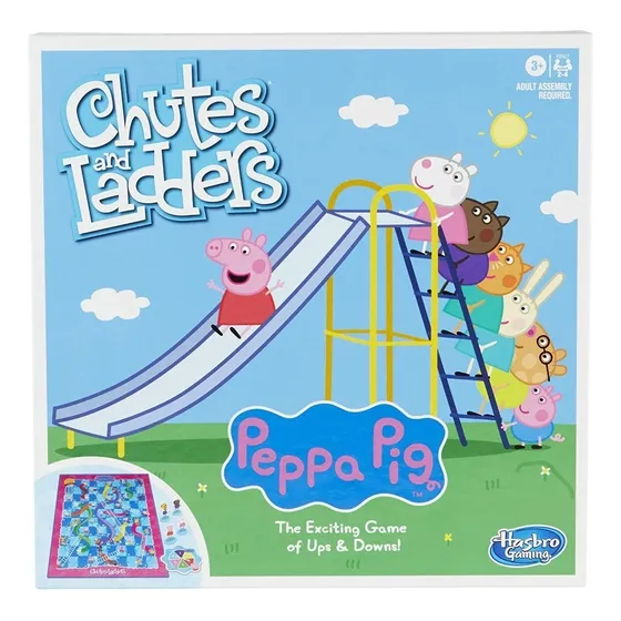 Chutes And Ladders Peppa Pig - Hasbro - + 3 Años