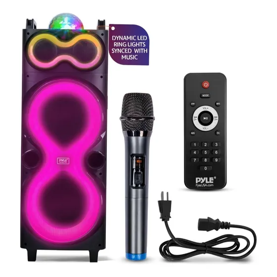 Altavoz Bluetooth Con Sistema Estéreo Inalámbrico Speaker Fm
