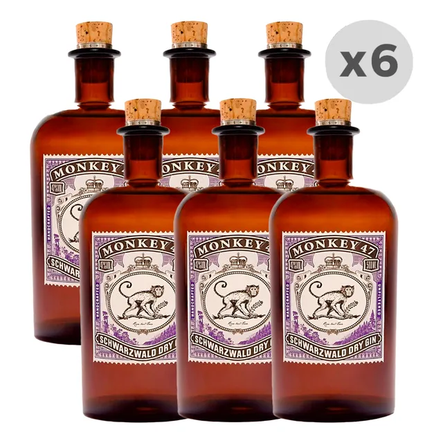 Gin Monkey 47 London Dry 500 Ml X6