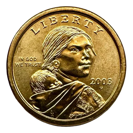 Estados Unidos - 1 Dólar - Año 2003 P - Km #310 - Nativa