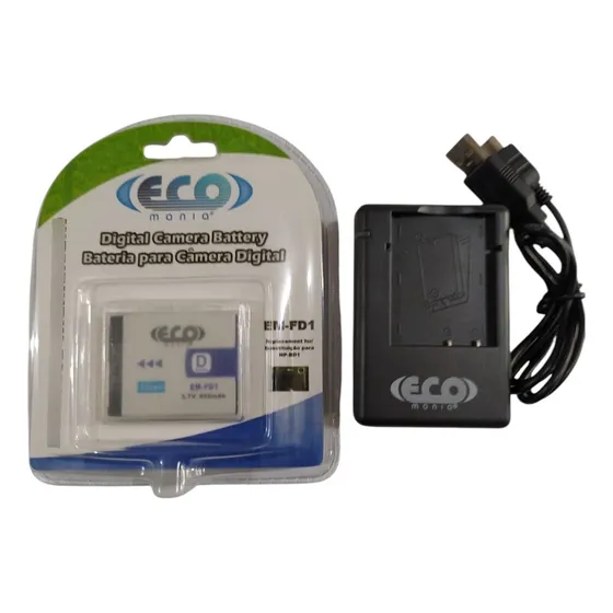 Kit Bat-eria Em-fd1/np-bd1 + Em-bcbd1 Para Cameras Dsc-t700
