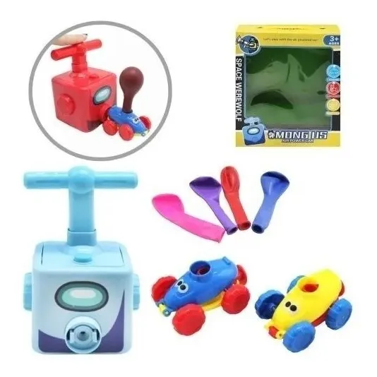 Muñecos Carro Amoung Us Carrito Bomba De Aire Inflador Globo