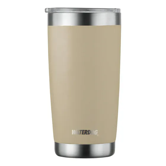 Vaso Térmico Waterdog Borda 500ml Beige