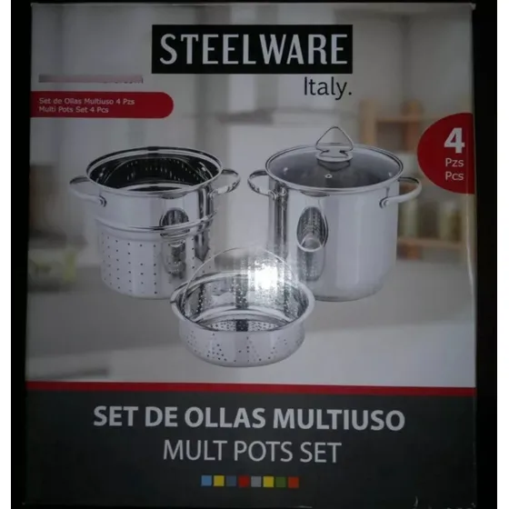 Olla Steelware Multiusos Espaguetis