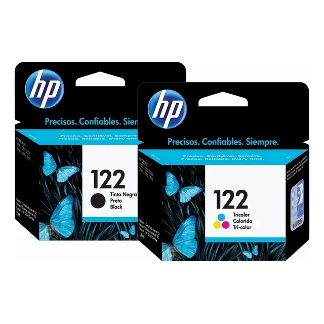 Combo Hp 122 De Cartuchos De Tinta (negro + Tri-color), Tint