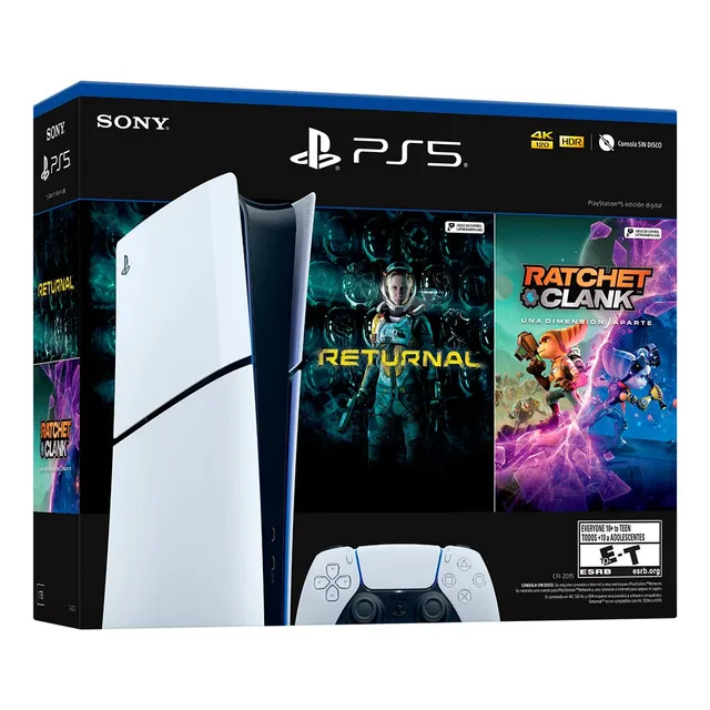 Playstation 5 Digital Returnal Y Ratchet Clank 1 Tb
