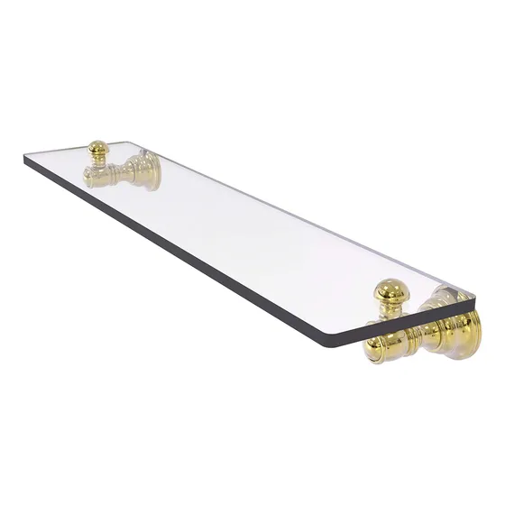 Allied Brass Cl-1-22 Carolina Collection Estanteria Cristal