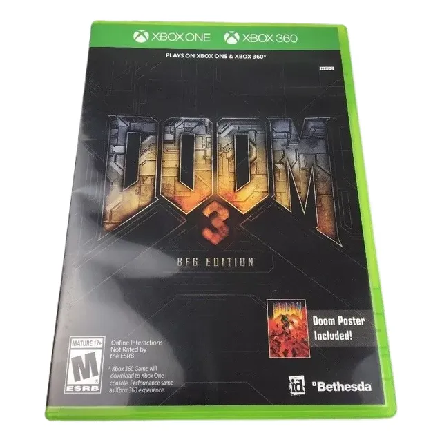Doom 3 Bfg Edition Xbox 360 Y Xbox One Nuevo