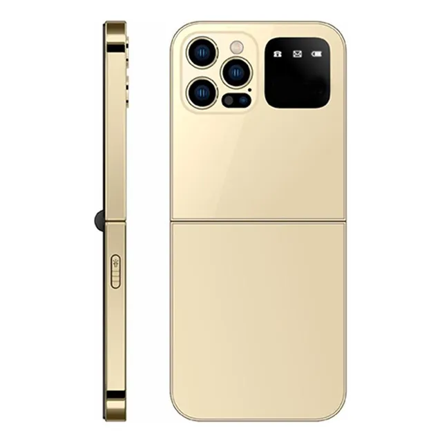 Teléfono Móvil I15 Pro Dual Sim Con Botón Abatible, Teléfono