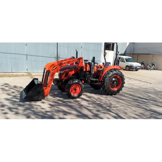 Hanomag 500/4 Con Pala Frontal 50hp 4x4 3 Puntos Nuevo