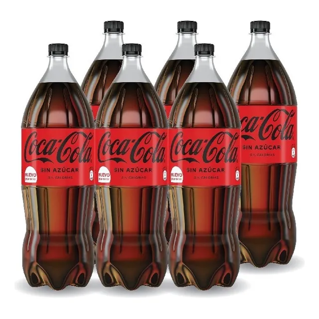 Refresco Coca - Cola Zero 2,25 Litros Funda X6