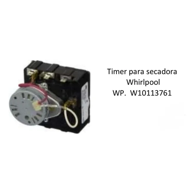 Timer Secadora Whirlpool W 10113761 Original 