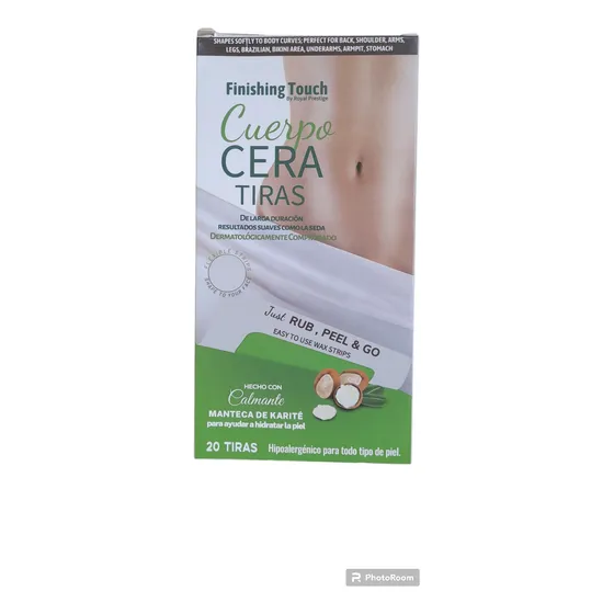 20 Bandas De Cera Para Depilar Facial Corporal