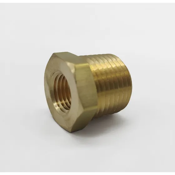 Conexión Laton/bronce Reducción Bushing 1/2-3/8 (5pz) 209p86