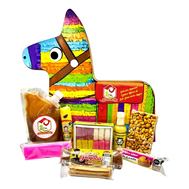 Caja Dulces Típicos Regionales Mexicanos En Forma De Piñata