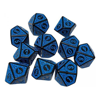 4 Juego De Dados Poliédricos De 2-6 Paquetes De 10x, 16 Mm 4 Juego De Dados Poliédricos De 2-6 Paquetes De 10x, 16 Mm